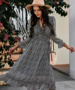 DY ZARNISH MIDI DRESS - BLACK NEW ARRIVALS