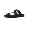 MAIBULUN | BLACK FOOTBED SANDAL