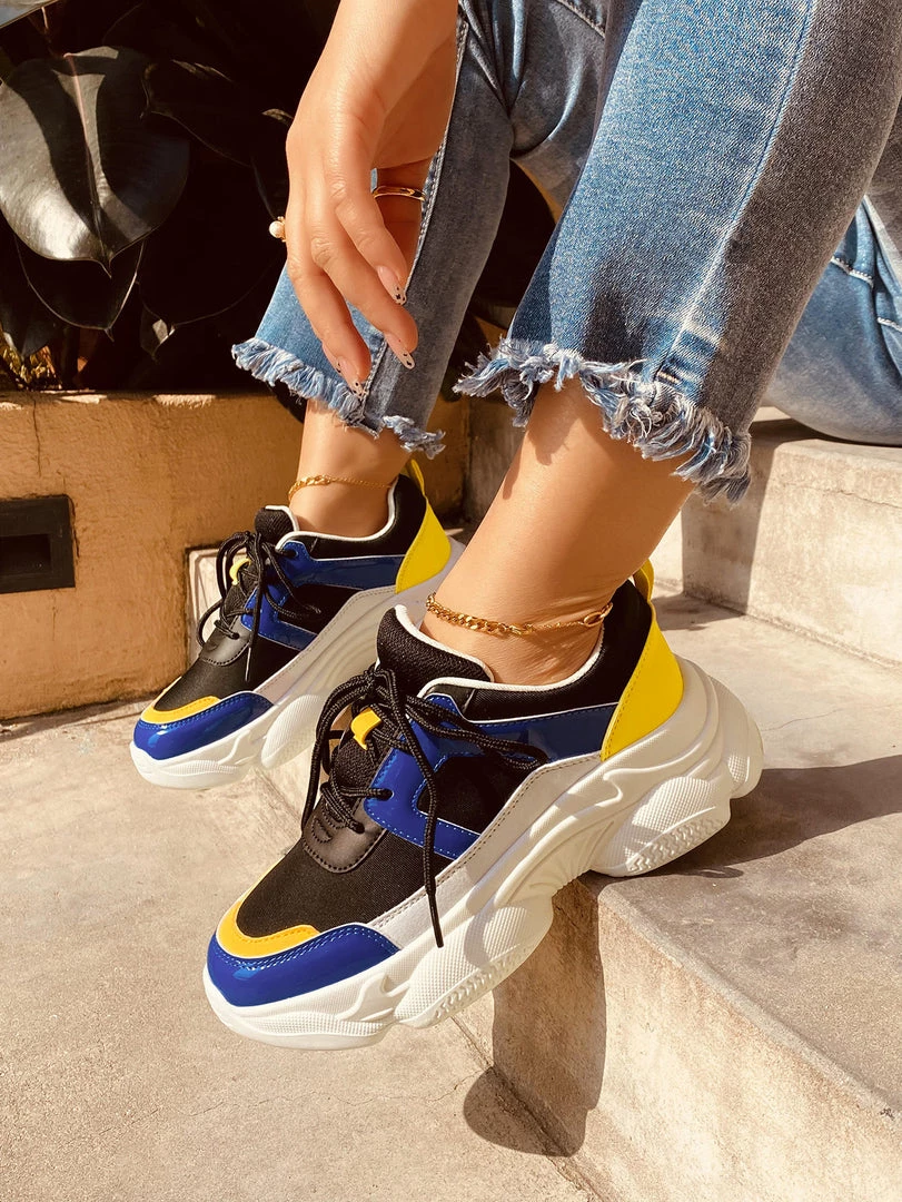 HT EN BLOOM | SEVANI MULTI COLOR DAD SNEAKER BLACK 1 HT EN BLOOM | SEVANI MULTI COLOR DAD SNEAKER BLACK