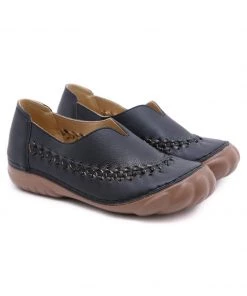 S/S 2022 Trim-Stitch Woven Deco Loafers - SIKETU