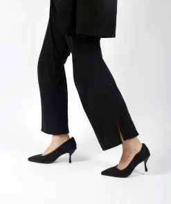 Jady Rose New In Shoes JADYROSE | CASPERE BLACK LEATHER STILETTOS