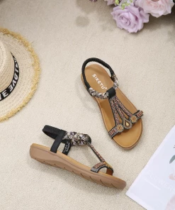 NEW ARRIVALS SIKETU | BOHEMIA RETRO EMBELLISHED SLINGBACK