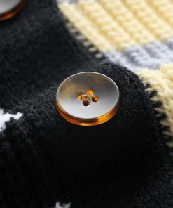 MY Smaibulun | Rachael Contract Stripe Knit Cardigan New In Clothing