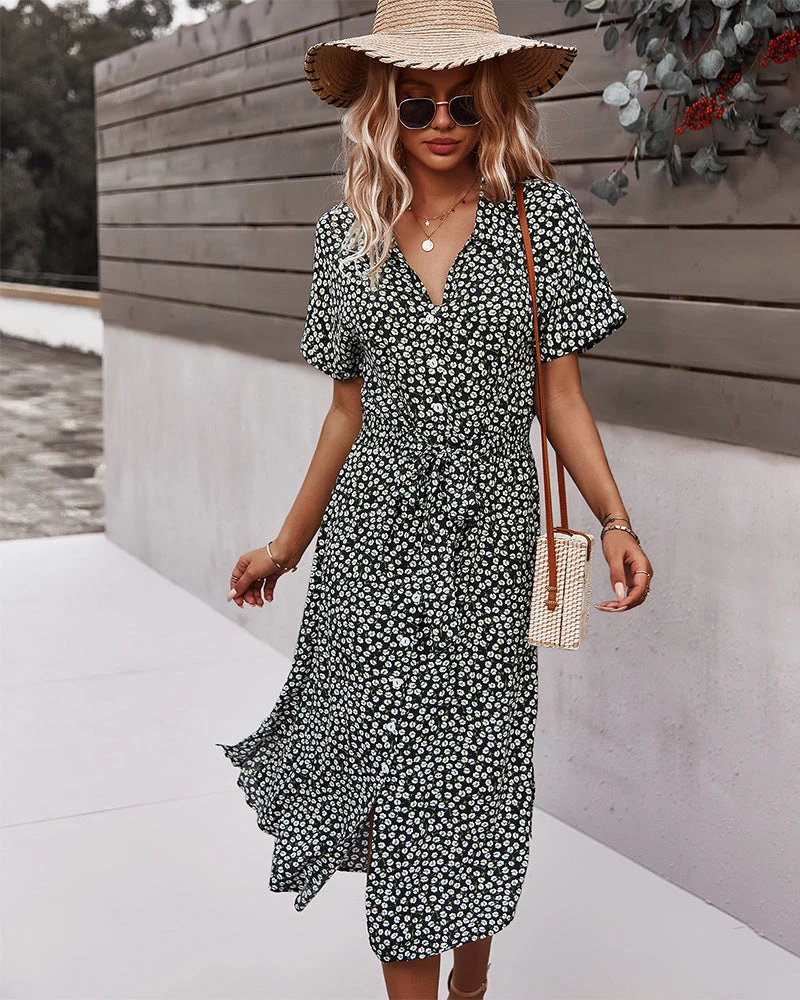 DY LORRIE SHIRT MIDI DRESS - BLACK 2 DY LORRIE SHIRT MIDI DRESS - BLACK