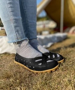 ATC Side Cut And Cross-Toe Leather Loafers - MAMA LOVE