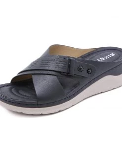 Cutout Crisscross Jolie Sandals - SIKETU