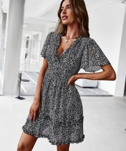 DY MAGDALEINE DRESS - BLACK NEW ARRIVALS