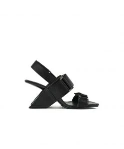 Jady Rose JadyRose | Wedge Heel Summer Slingback Sandal - Black New In Shoes