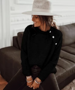 MY Smaibulun Doll | MAKEDO Black Knit Sweater New In Clothing