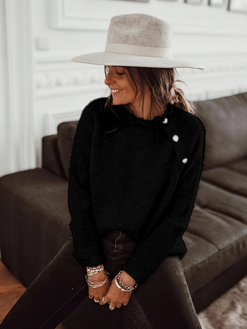 MY Smaibulun Doll | MAKEDO Black Knit Sweater New In Clothing 2 MY Smaibulun Doll | MAKEDO Black Knit Sweater New In Clothing