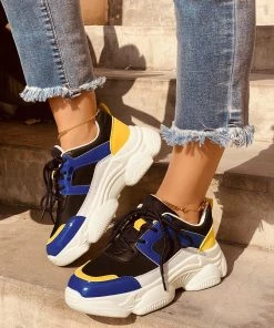 HT EN BLOOM | SEVANI MULTI COLOR DAD SNEAKER BLACK 8 HT EN BLOOM | SEVANI MULTI COLOR DAD SNEAKER BLACK