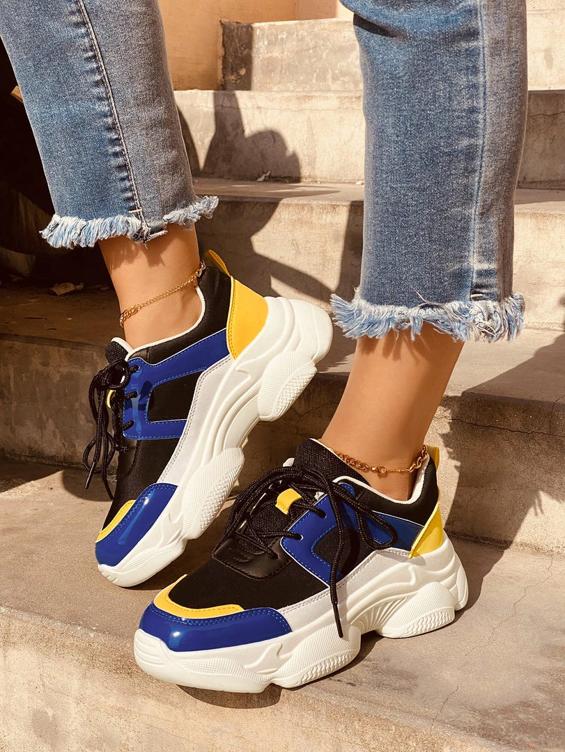 HT EN BLOOM | SEVANI MULTI COLOR DAD SNEAKER BLACK 3 HT EN BLOOM | SEVANI MULTI COLOR DAD SNEAKER BLACK