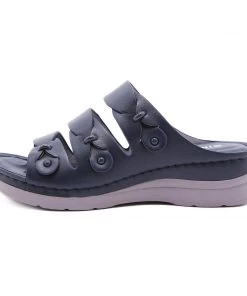 Tri-Strap Ring Deco Sandal - SIKETU New In Shoes