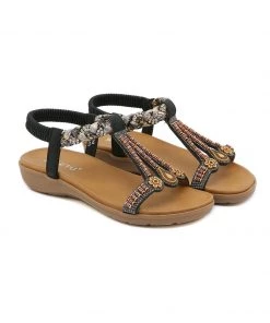 NEW ARRIVALS SIKETU | BOHEMIA RETRO EMBELLISHED SLINGBACK