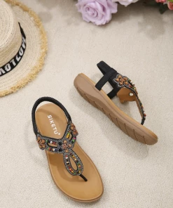 New In Shoes SIKETU | BOHO INSPIRED EMBELLISHED SANDAL