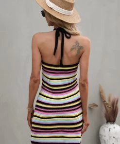 MY SHIELA KNIT MINI DRESS - BLACK 8 MY SHIELA KNIT MINI DRESS - BLACK