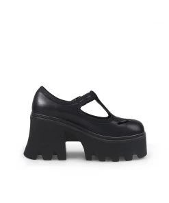 Jady Rose JadyRose | T-Strap Signature Chunky Heel Mary Jane - Black NEW ARRIVALS