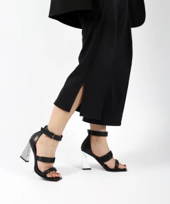 Jady Rose JADYROSE | DAISYMAE ANKLE STRAP BLACK HEEL 12 Jady Rose JADYROSE | DAISYMAE ANKLE STRAP BLACK HEEL