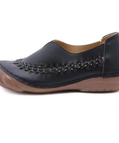 S/S 2022 Trim-Stitch Woven Deco Loafers - SIKETU