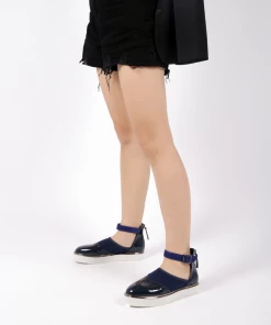 Jady Rose New In Shoes JADYROSE | TULIP ANKLE STRAP NAVY OXFORD SANDAL 11 Jady Rose New In Shoes JADYROSE | TULIP ANKLE STRAP NAVY OXFORD SANDAL