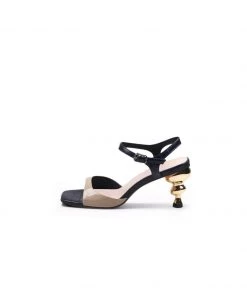 Jady Rose JadyRose | Open Toe Hookah Heeled Pump - Beige 8 Jady Rose JadyRose | Open Toe Hookah Heeled Pump - Beige