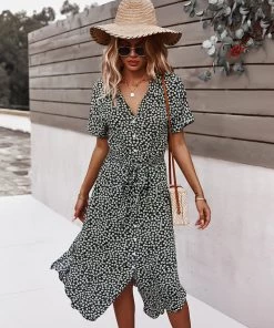 DY LORRIE SHIRT MIDI DRESS - BLACK 9 DY LORRIE SHIRT MIDI DRESS - BLACK