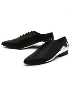 Jady Rose Genuine Leather Amina Shining Oxford Shoes - JadyRose