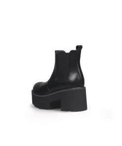 Jady Rose New In Shoes JadyRose | Chunky Heel Shine Black Chelsea Genuine Leather Boots 11 Jady Rose New In Shoes JadyRose | Chunky Heel Shine Black Chelsea Genuine Leather Boots