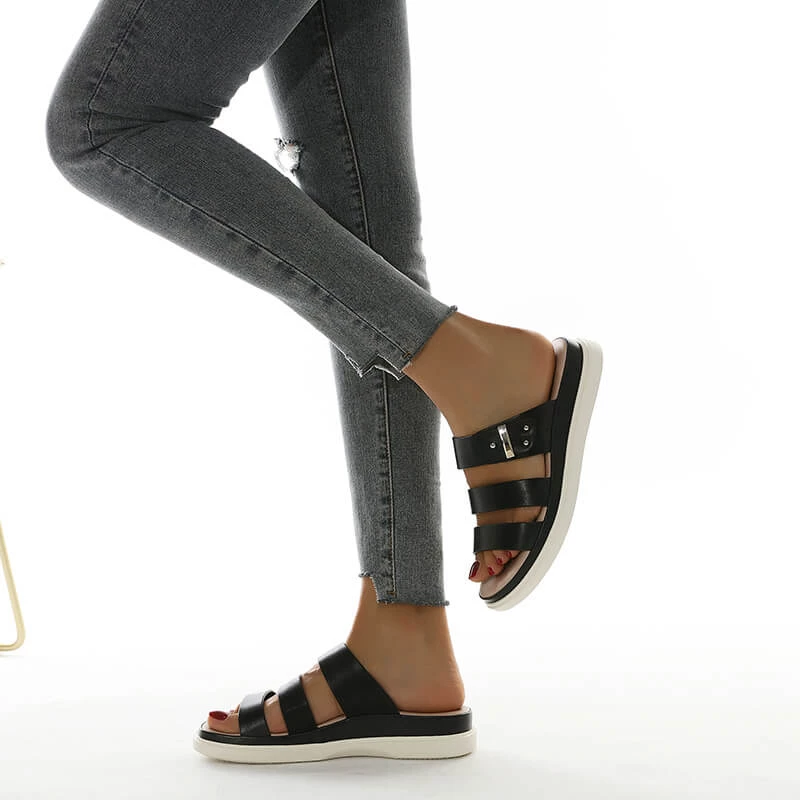 Strappy Agape Sandal - SIKETU 9 Strappy Agape Sandal - SIKETU