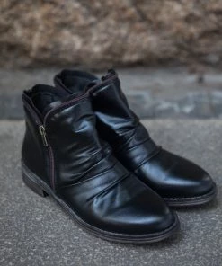 YL En Bloom | Ruched Ankle Boot