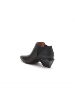 Jady Rose JadyRose | Structural-Heel Black Genuine Leather Boot New In Shoes