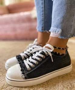 HYHE Shoes Denim Bayshore Canvas Sneakers - EN BLOOM