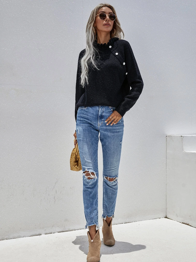 MY Smaibulun Doll | MAKEDO Black Knit Sweater New In Clothing 4 MY Smaibulun Doll | MAKEDO Black Knit Sweater New In Clothing