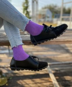 ATC Side-Lace Leather Loafers - MAMA LOVE