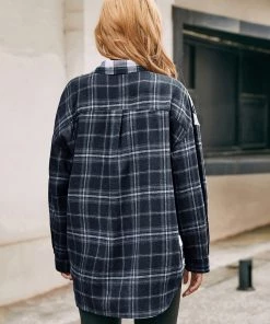 YBL Smaibulun | Plaid Contrast Button-Up 14 YBL Smaibulun | Plaid Contrast Button-Up