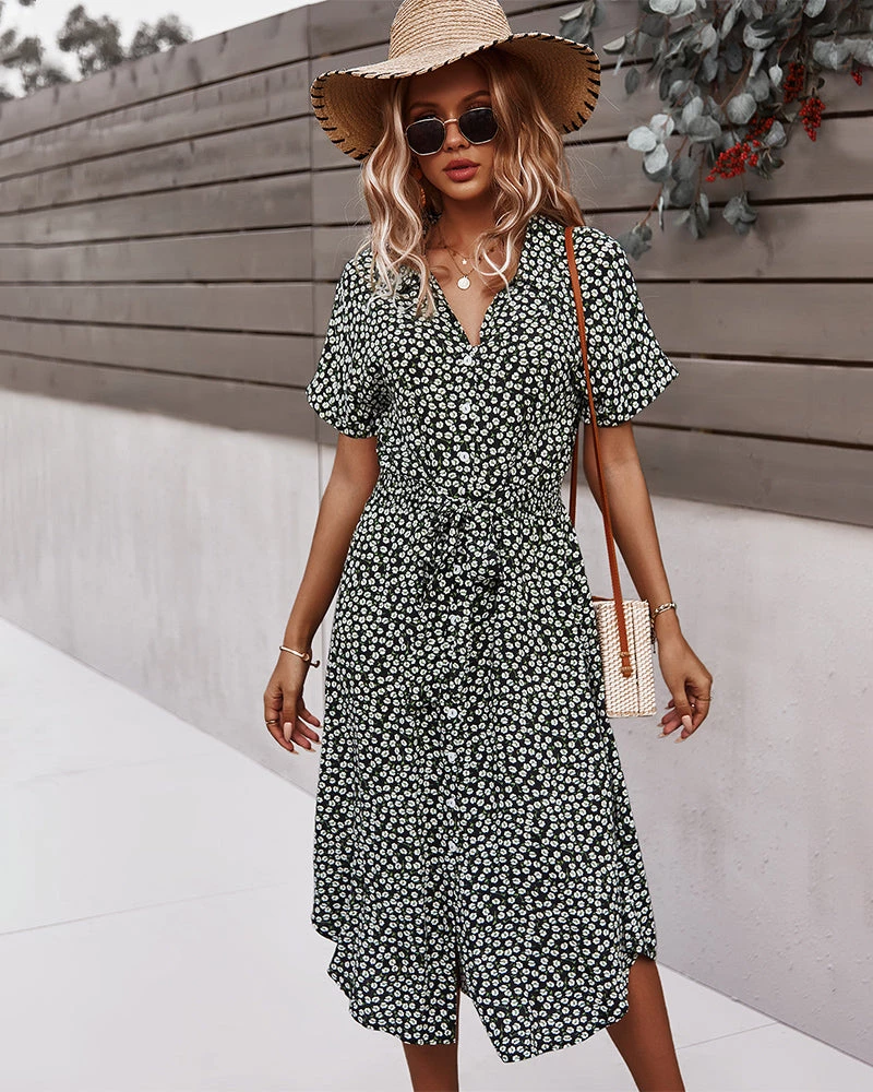 DY LORRIE SHIRT MIDI DRESS - BLACK 5 DY LORRIE SHIRT MIDI DRESS - BLACK