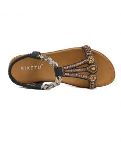 NEW ARRIVALS SIKETU | BOHEMIA RETRO EMBELLISHED SLINGBACK