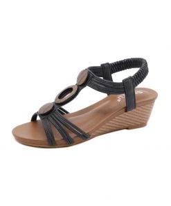 NEW ARRIVALS SIKETU | BLACK WOODEN RING SLINGBACK 9 NEW ARRIVALS SIKETU | BLACK WOODEN RING SLINGBACK