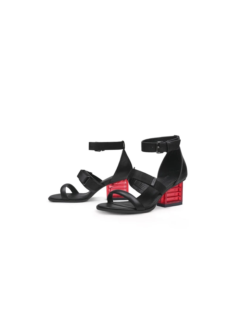 Jady Rose JADYROSE | BLACK ANKLE STRAP NEON SIGN HEEL NEW ARRIVALS 5 Jady Rose JADYROSE | BLACK ANKLE STRAP NEON SIGN HEEL NEW ARRIVALS
