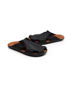 GLF Maibulun | Perforated Cut-Out Genuine Leather Mule - Black NEW ARRIVALS 13 GLF Maibulun | Perforated Cut-Out Genuine Leather Mule - Black NEW ARRIVALS