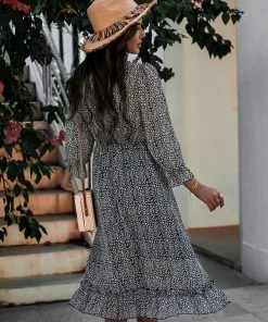 DY ZARNISH MIDI DRESS - BLACK NEW ARRIVALS