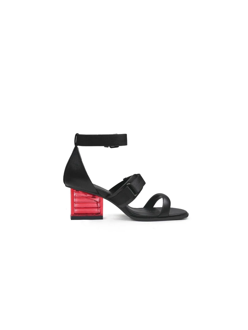 Jady Rose JADYROSE | BLACK ANKLE STRAP NEON SIGN HEEL NEW ARRIVALS 6 Jady Rose JADYROSE | BLACK ANKLE STRAP NEON SIGN HEEL NEW ARRIVALS