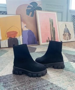 YL En Bloom | Black Ugly Sole Sock Boots 13 YL En Bloom | Black Ugly Sole Sock Boots