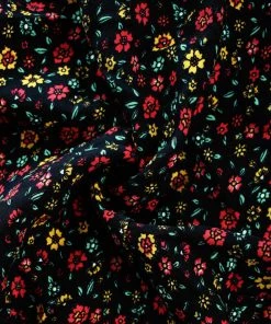 DY New In Clothing ARGIE MAXI SKIRT - BLACK PRINT