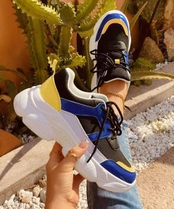 HT EN BLOOM | SEVANI MULTI COLOR DAD SNEAKER BLACK 11 HT EN BLOOM | SEVANI MULTI COLOR DAD SNEAKER BLACK