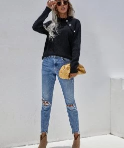 MY Smaibulun Doll | MAKEDO Black Knit Sweater New In Clothing 10 MY Smaibulun Doll | MAKEDO Black Knit Sweater New In Clothing