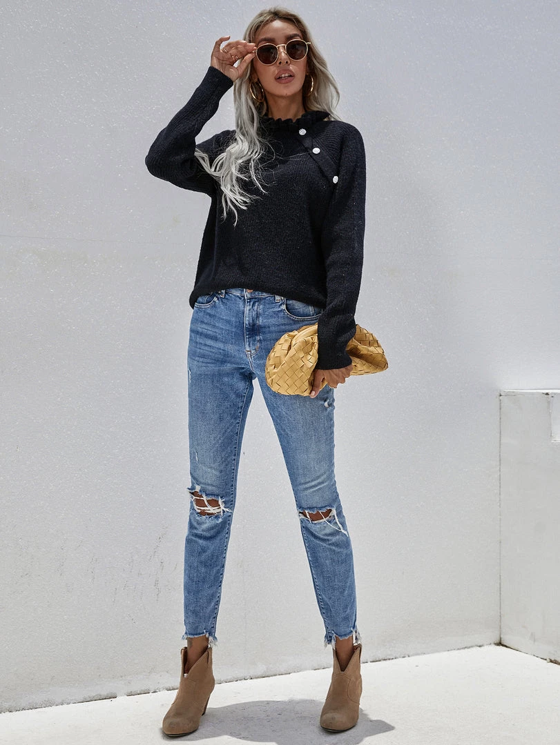 MY Smaibulun Doll | MAKEDO Black Knit Sweater New In Clothing 5 MY Smaibulun Doll | MAKEDO Black Knit Sweater New In Clothing