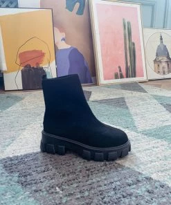 YL En Bloom | Black Ugly Sole Sock Boots 14 YL En Bloom | Black Ugly Sole Sock Boots