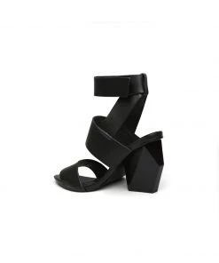 Jady Rose JadyRose | REEMA Block Heel Black Leather Gladiator 13 Jady Rose JadyRose | REEMA Block Heel Black Leather Gladiator