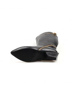 Jady Rose New In Shoes JadyRose | Black Round Side-Zip Knee-Hight Boot 13 Jady Rose New In Shoes JadyRose | Black Round Side-Zip Knee-Hight Boot